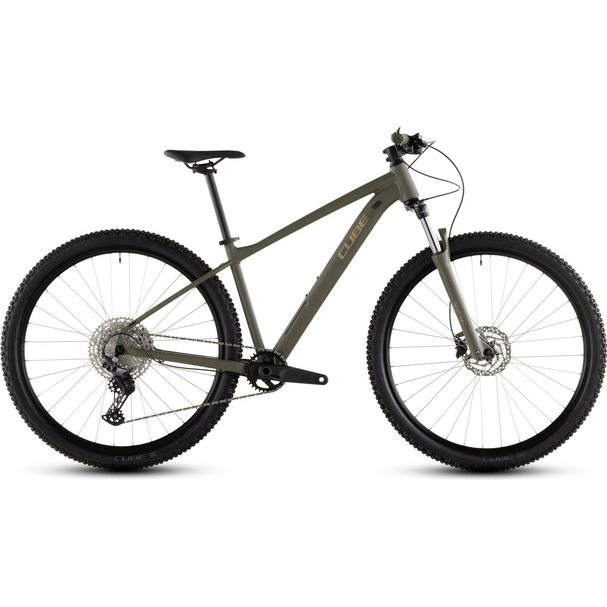 Hardtail MTB Cube Aim SLX Dustolive/Gold