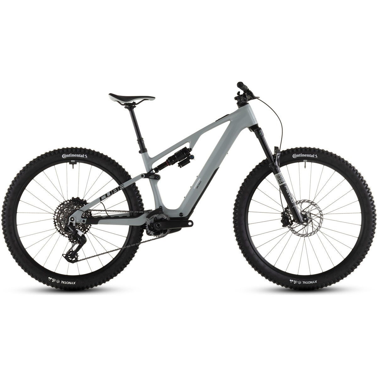 El MTB Cube AMS Hybrid ONE44 C:62 Race 400X Reedbeige/Black