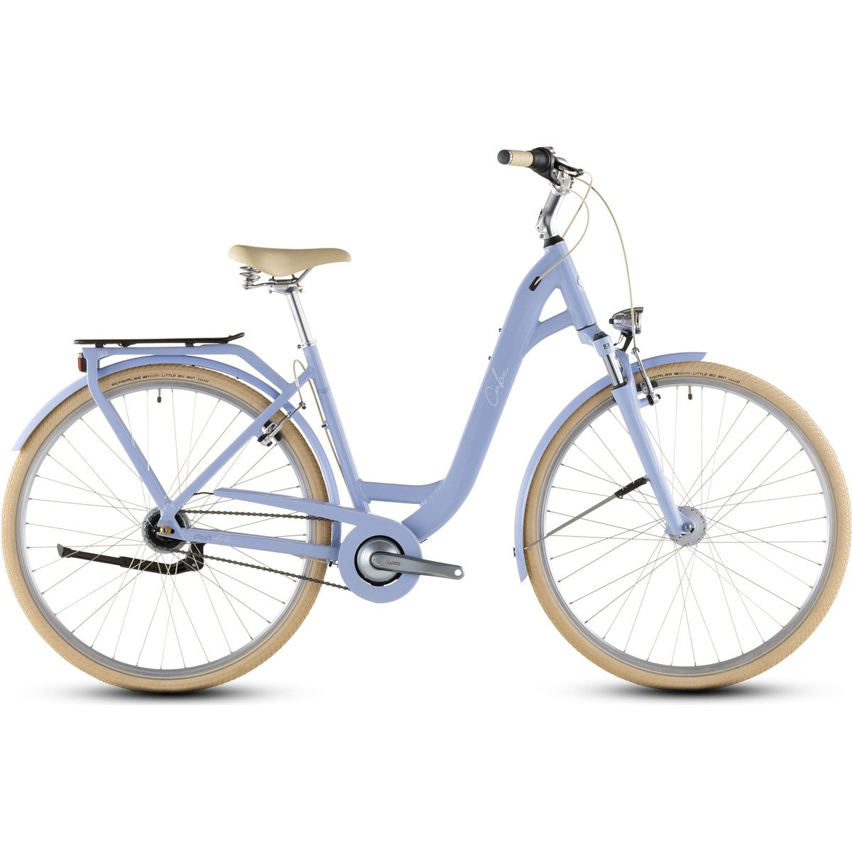 Damcykel Cube Aruba Blueblossom/Cream