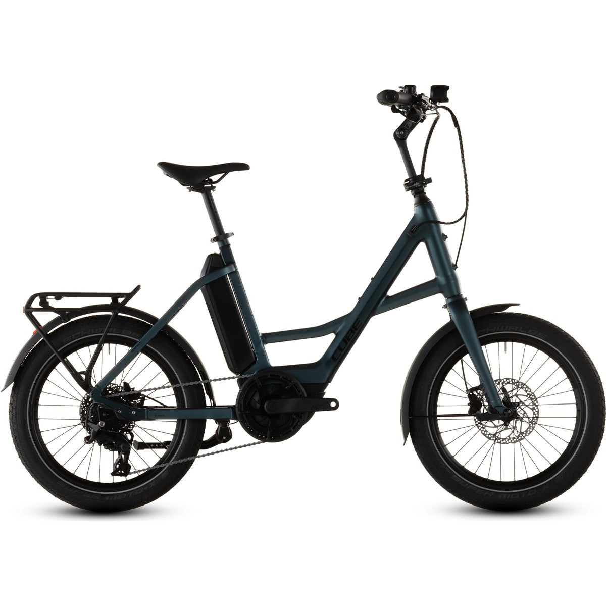 Elcykel Cube Compact Hybrid 545 Royalgreen/Black ONESIZE