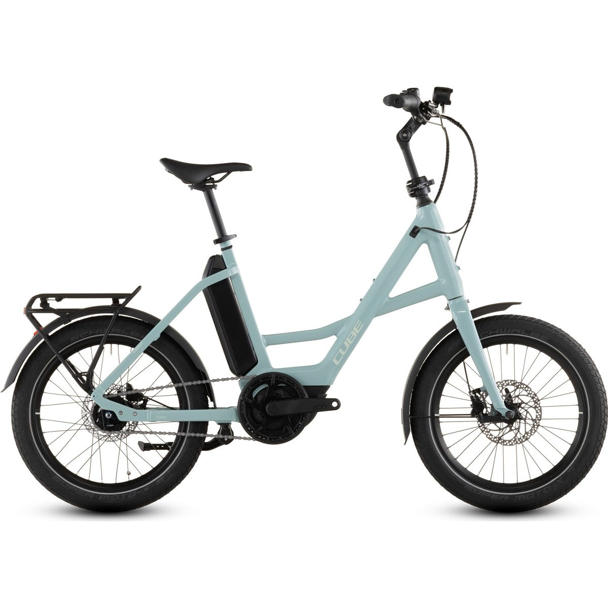 Elcykel Cube Compact Hybrid Comfort 545 Skylightblue/Blue ONESIZE