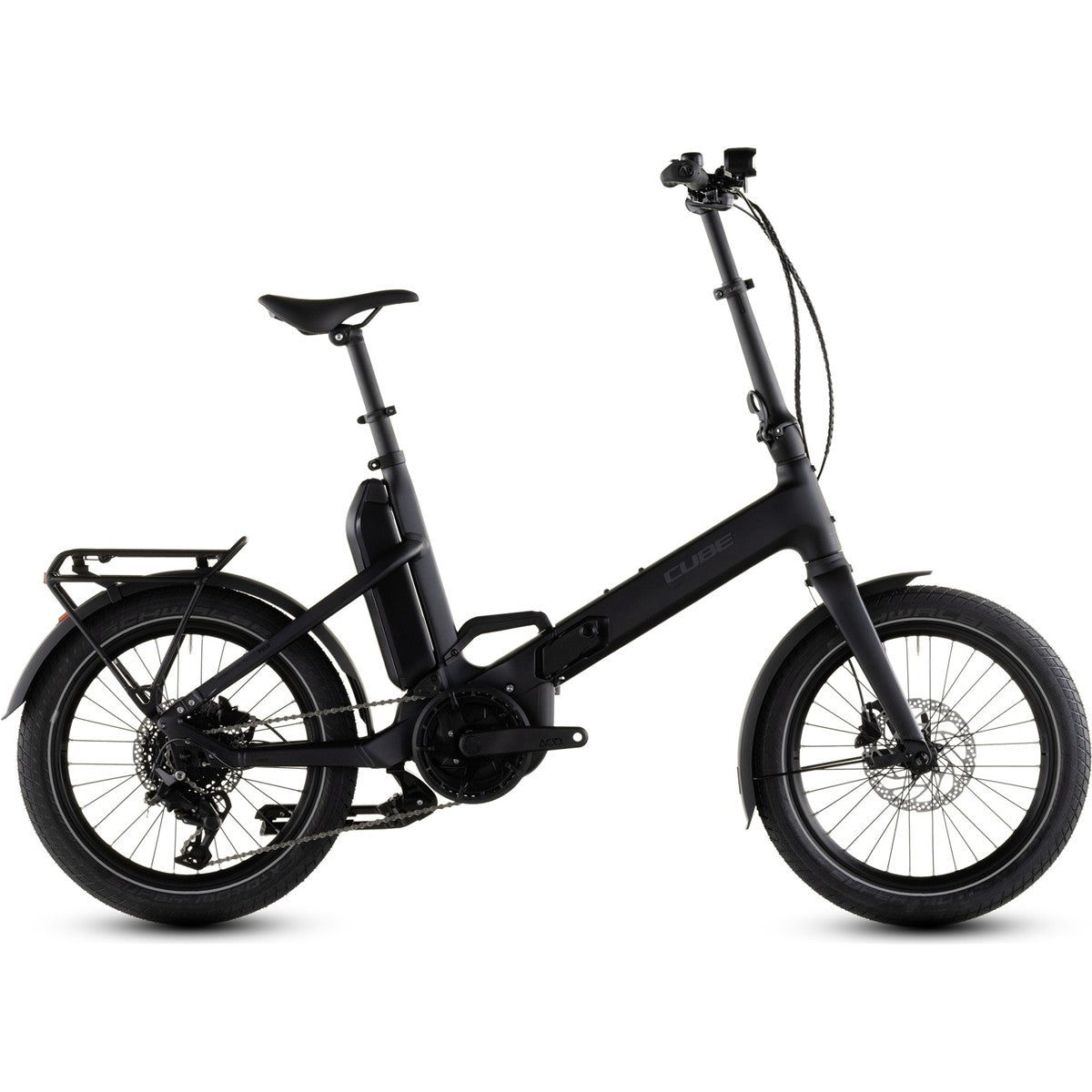 Hopfällbar Elcykel Cube Fold Hybrid 545 Coal/Reflex ONESIZE