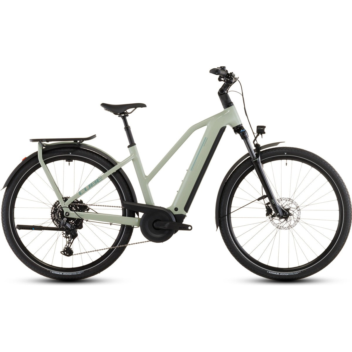 Hybridcykel el Cube Kathmandu Hybrid ONE 800 Mid Pea/Green