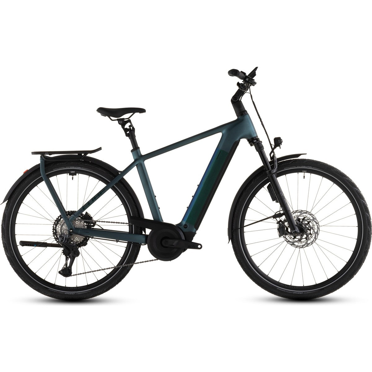 Hybridcykel el Cube Kathmandu Hybrid SLT 800 Duskwood/Goblin
