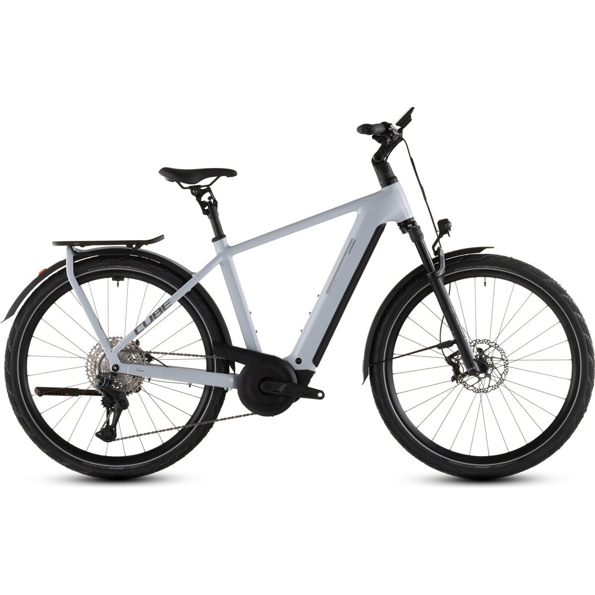 Hybridcykel el Cube Kathmandu Hybrid SLX 800 Foggrey/Grey