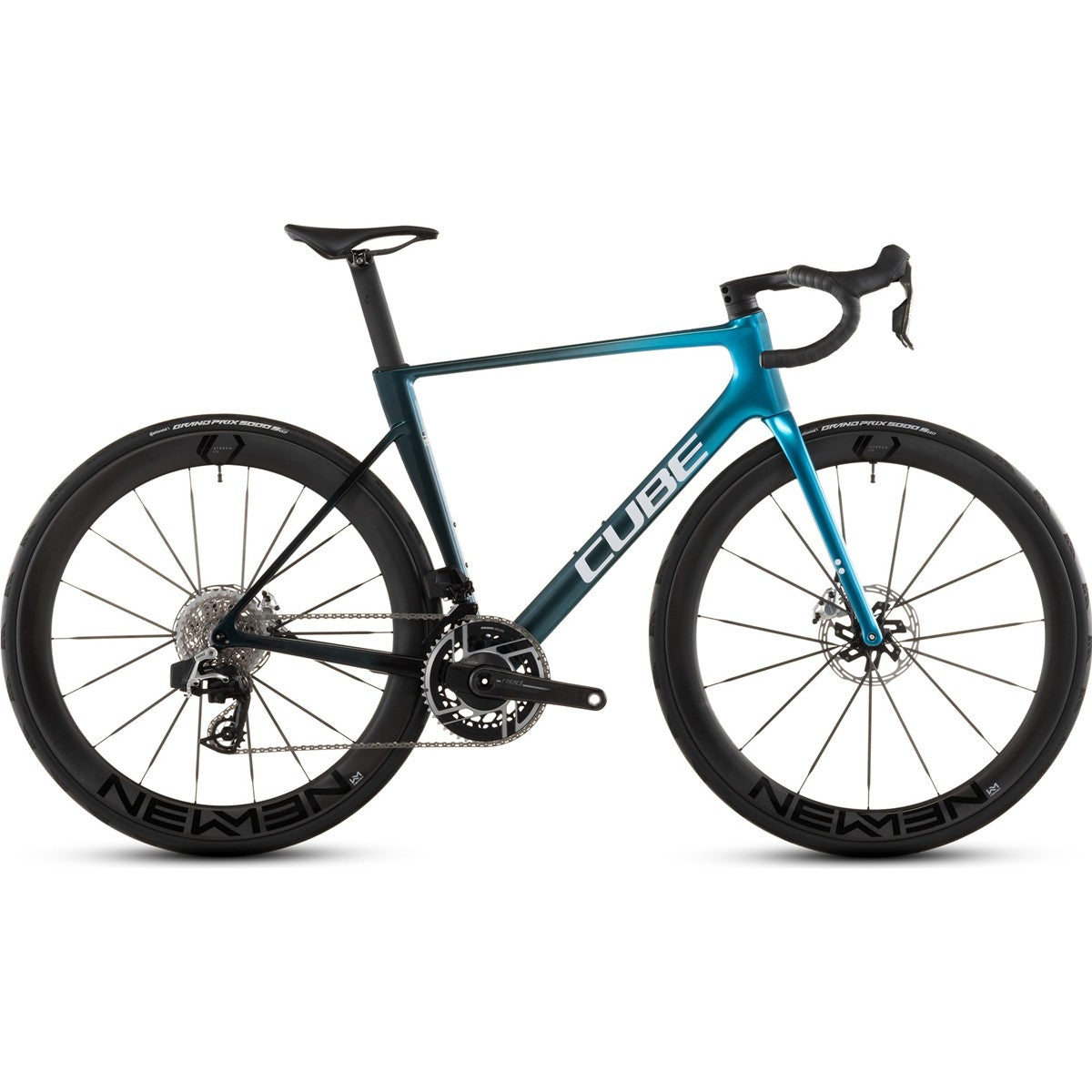 Racercykel Cube Litening AIR C:68X SLX Chromeblue/Liquidblue