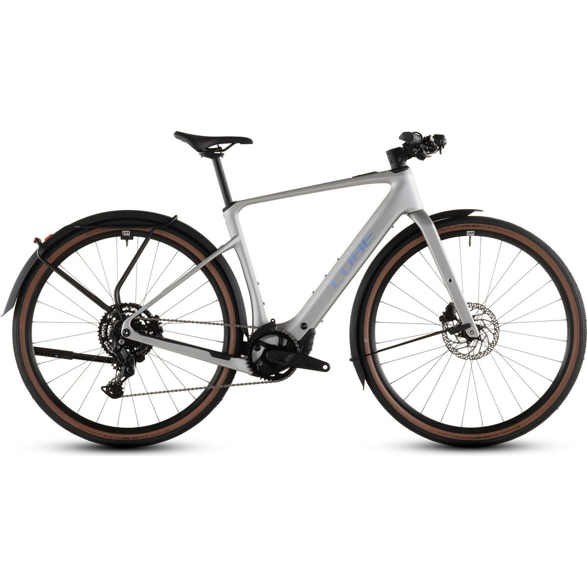 Hybridcykel el Cube Nulane Hybrid C:62 Race 400X FE Sleekgrey/Prism