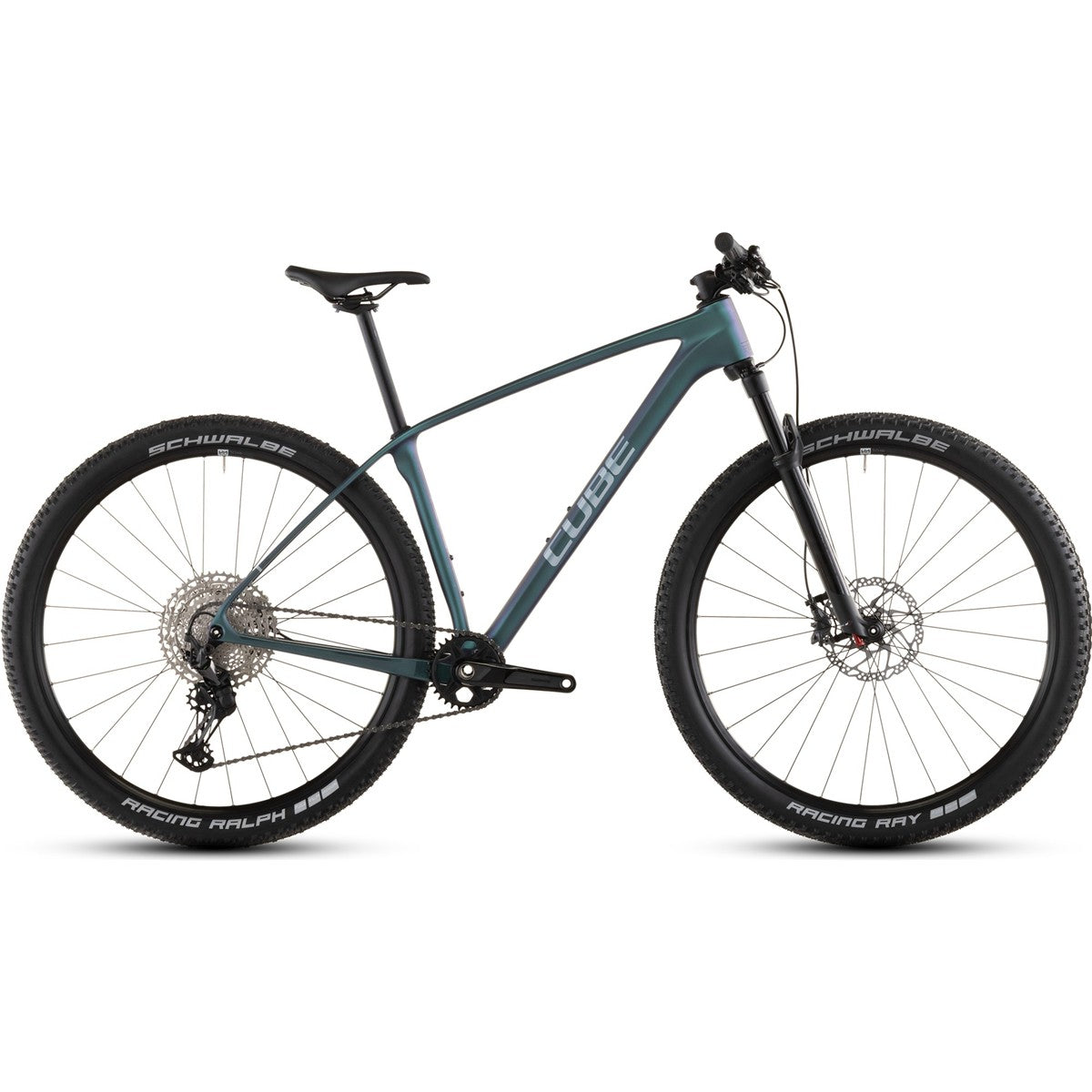 Hardtail MTB Cube Reaction C:62 Pro Polarlight/Black