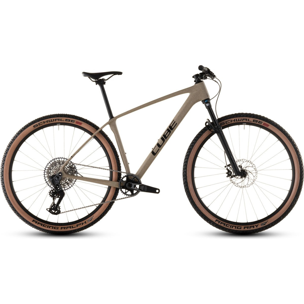Hardtail MTB Cube Reaction C:62 SLX Mineralgrit/Black