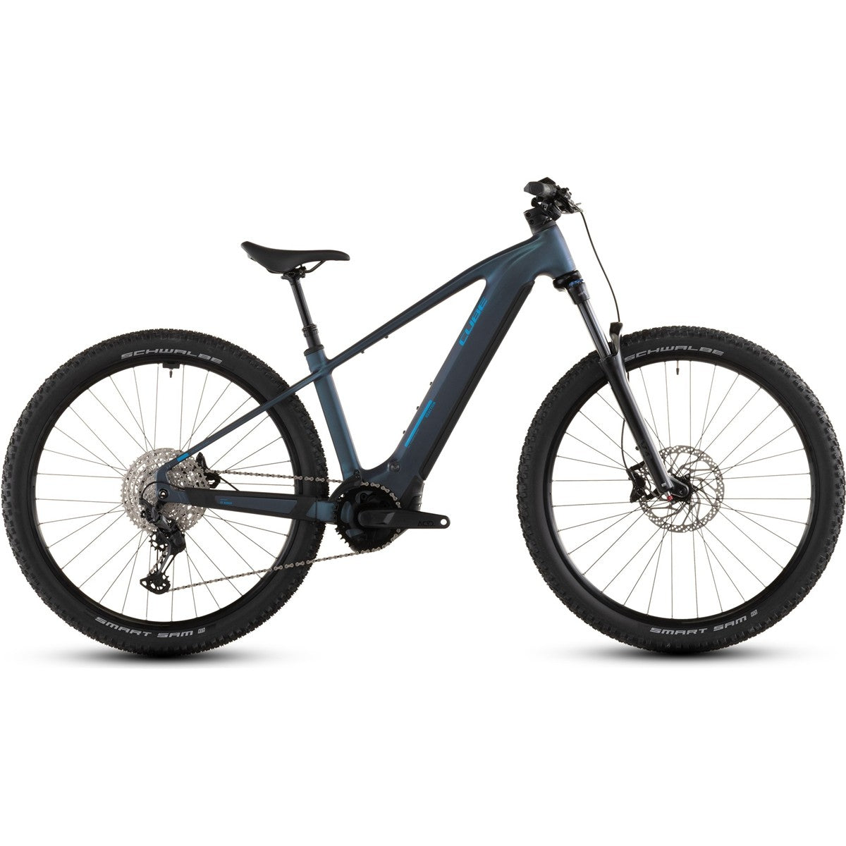 El MTB Cube Reaction Hybrid Pro 800 Nebular/Dazzle