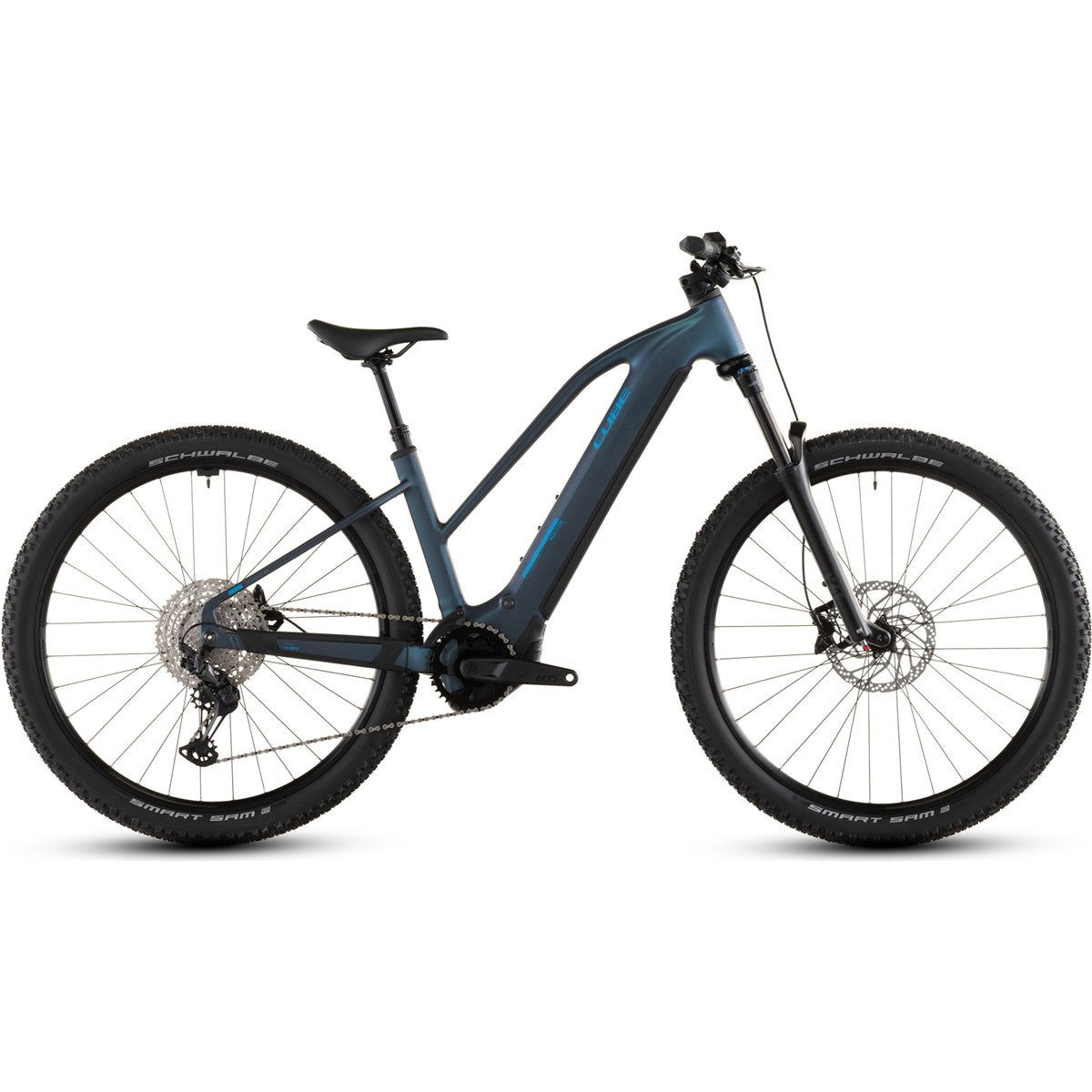 El MTB Cube Reaction Hybrid Pro 800 Mid Nebular/Dazzle