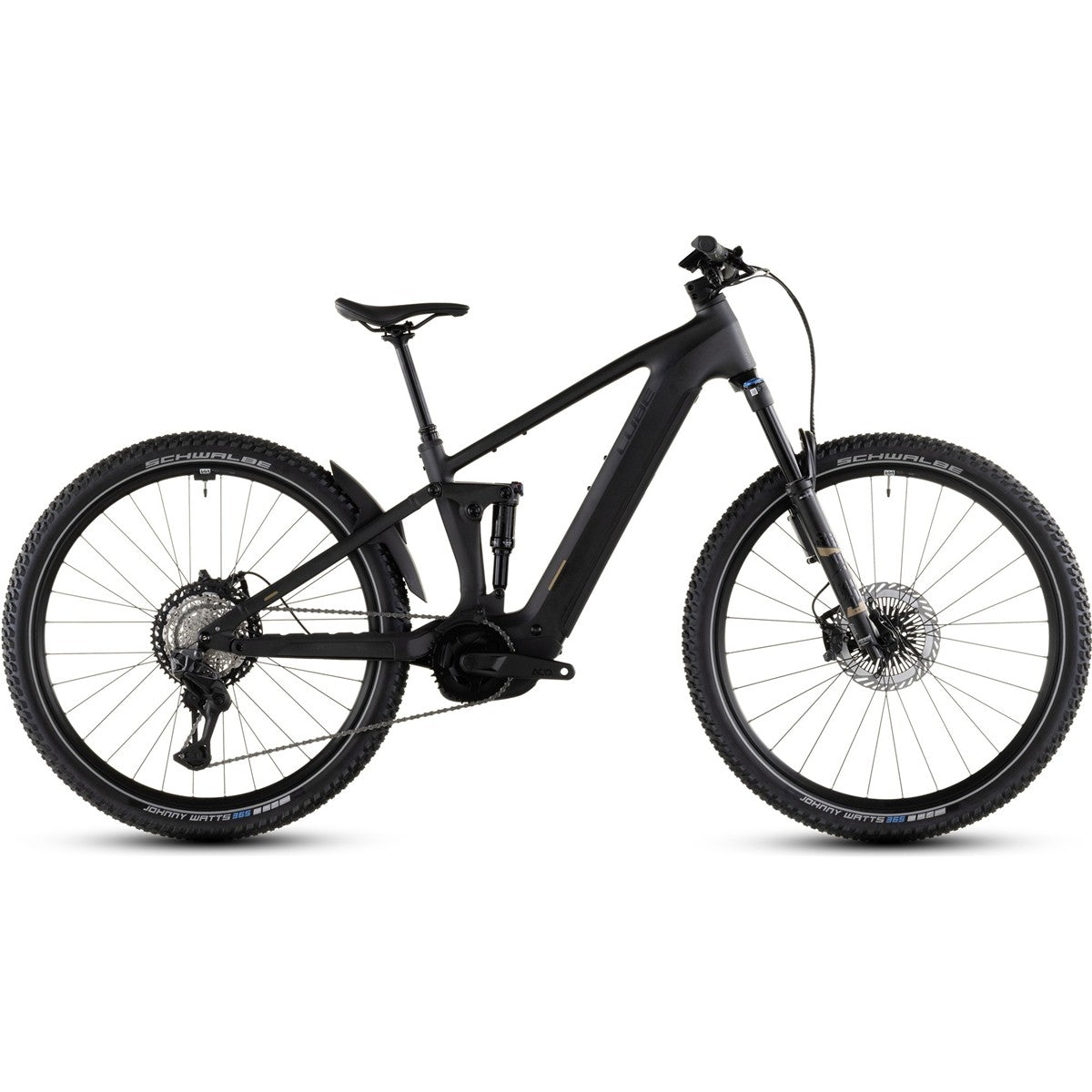 El MTB Cube Stereo Hybrid ONE22 SLT 800 Prizmblack/Black
