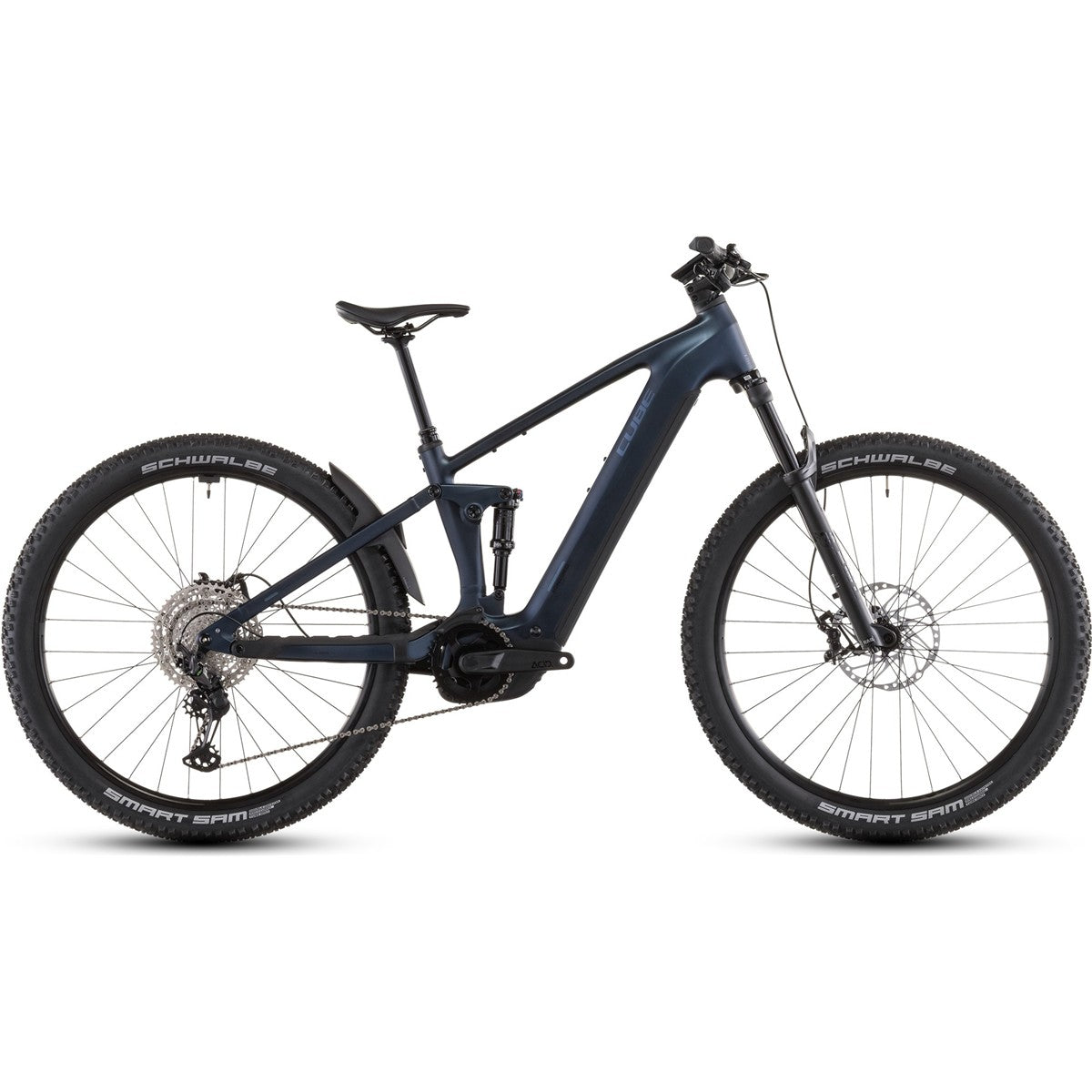 El MTB Cube Stereo Hybrid ONE22 SLX 800 Indigoblue/Blue