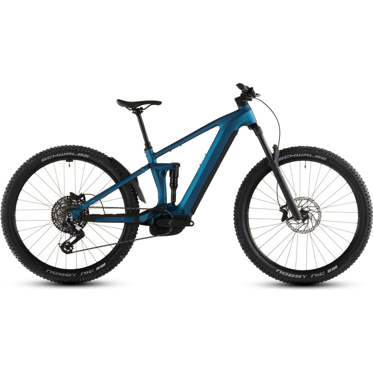 El MTB Cube Stereo Hybrid ONE44 EX 800 Electricblue/Blue