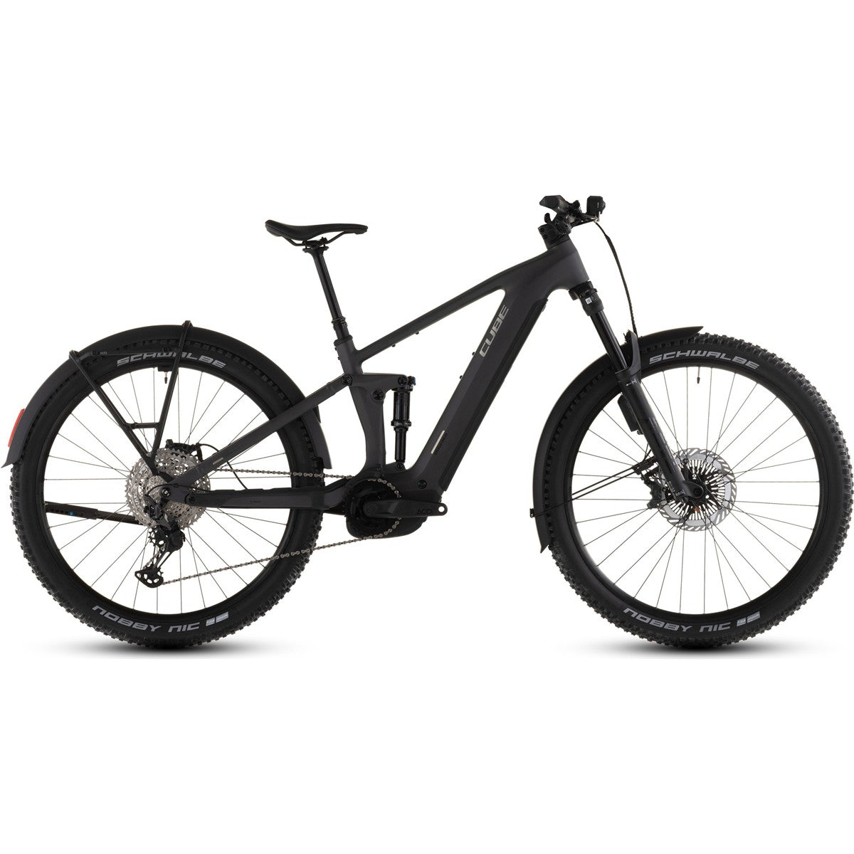 El MTB Cube Stereo Hybrid ONE44 EXC 800 FE Irongrey/Chrome