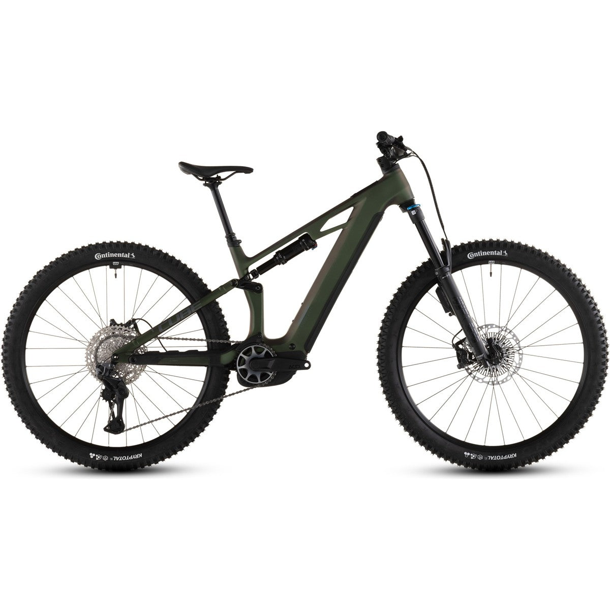 El MTB Cube Stereo Hybrid ONE44 HPC SLX Evo 800 Stellar/Grey