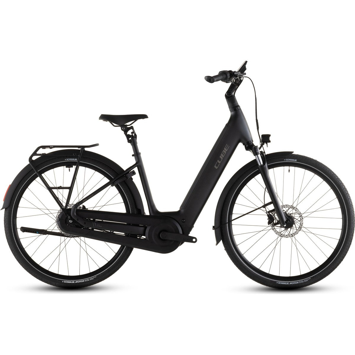 Hybridcykel el Cube Supreme Hybrid Comfort Pro 600 Low Grey/Chrome