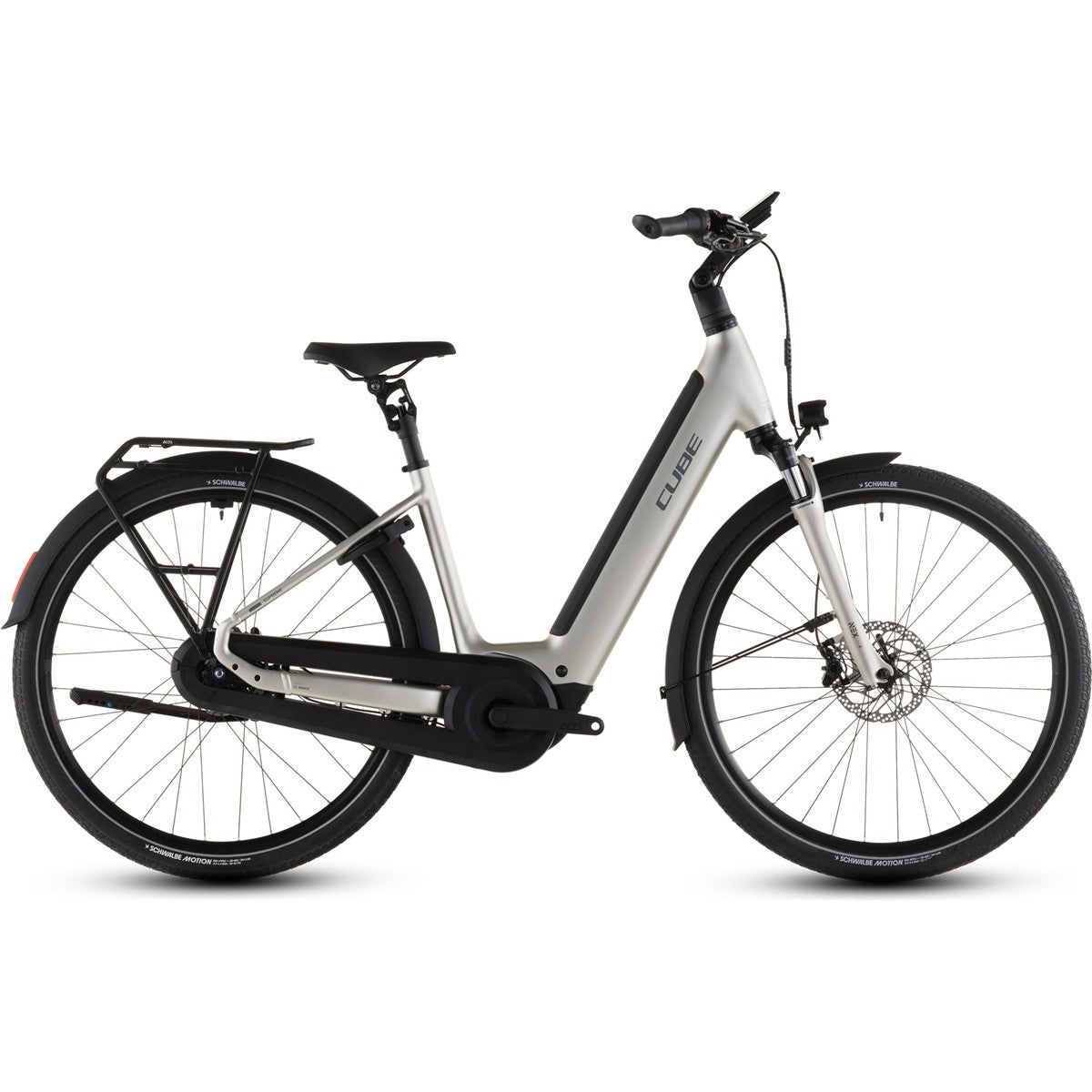 Hybridcykel el Cube Supreme RT Hybrid Comfort EXC 600 Low Champagne/Grey