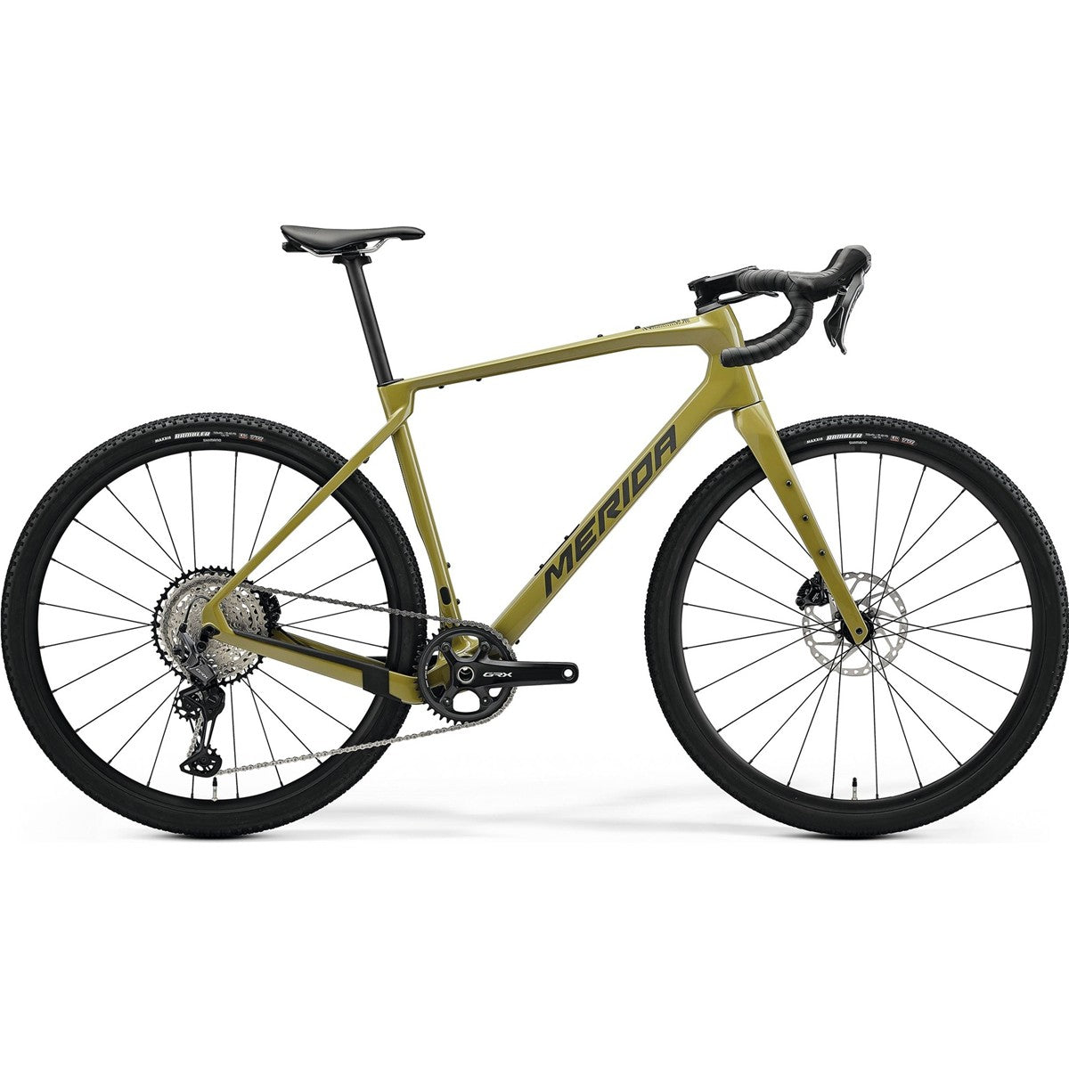 Gravelcykel Merida Silex 7000 Low Key Green/Gunnmetal Grey