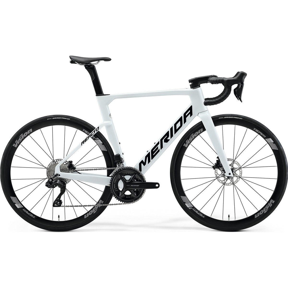 Aeroracer Merida Reacto 5000 Pearl White/Black