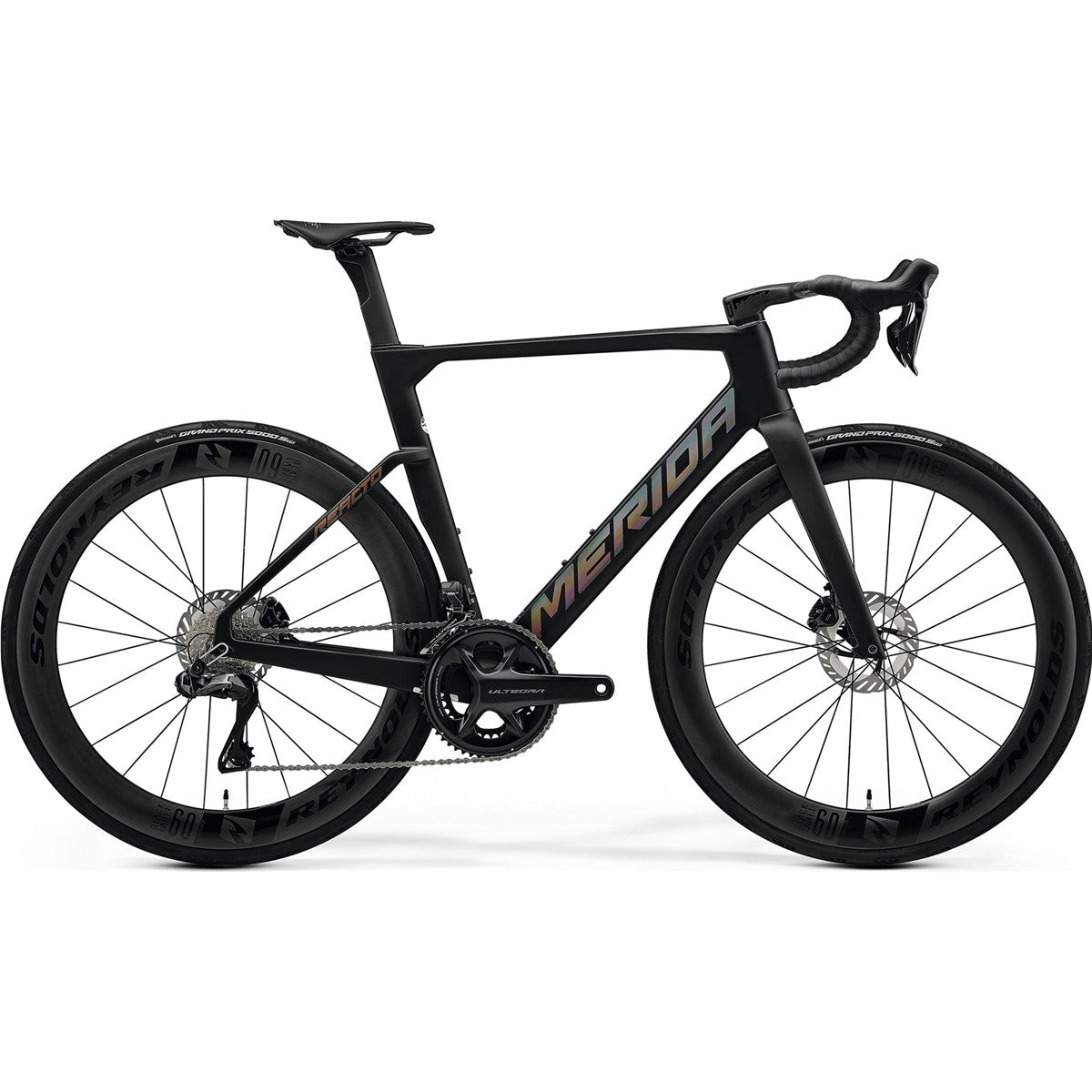Aeroracer Merida Reacto 9000 Silk Black/Glossy Dark Silver