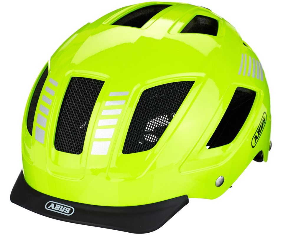 Abus Cykelhjälm Hyban 2.0 Signal Yellow