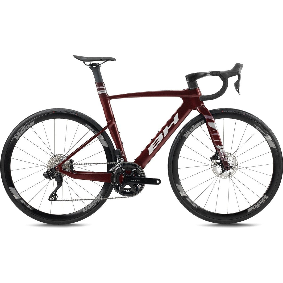 Aeroracer BH Aerolight 6.0 Dark Red/Light Grey/Dark Grey