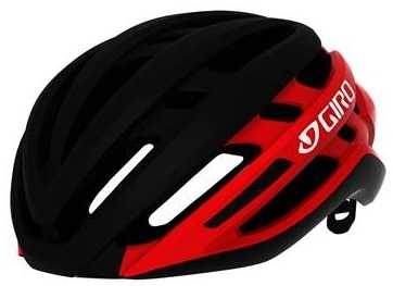 Cykelhjälm Giro Agilis MIPS svart/röd