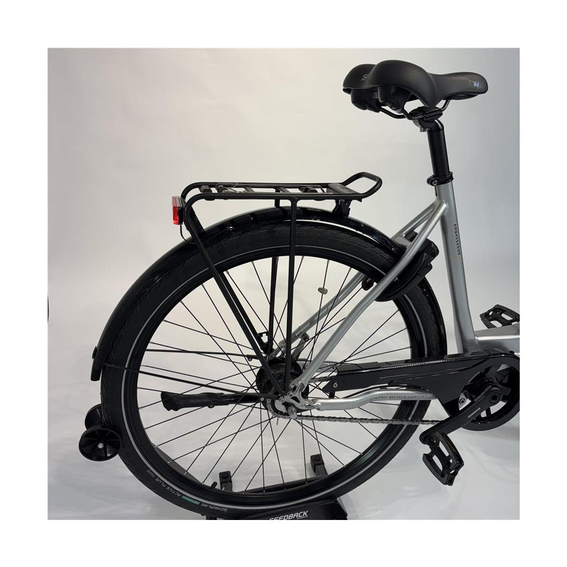 Begagnad Elcykel Ecoride Ambassador 28 AXS M-5 E6 Dam Silver