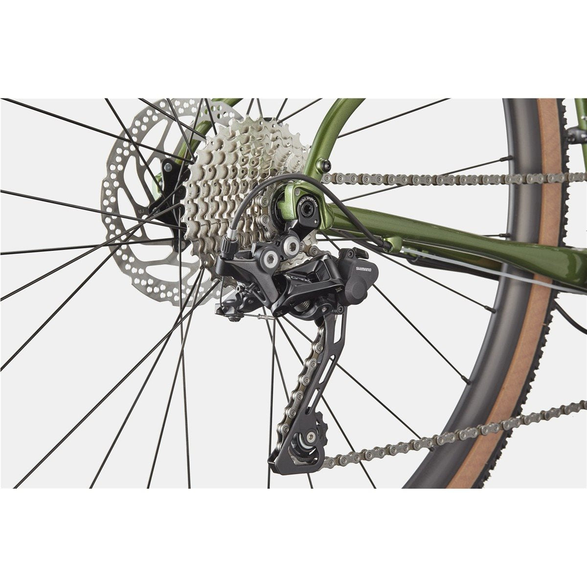 Cannondale Gravelbike Topstone 2 2x Spruce Green