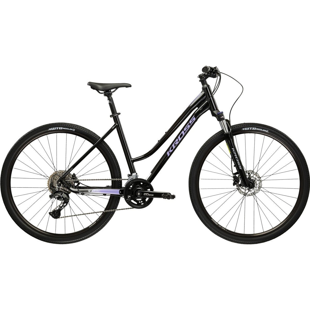 Cityhybrid Kross Evado 7.0 W Black/Purple