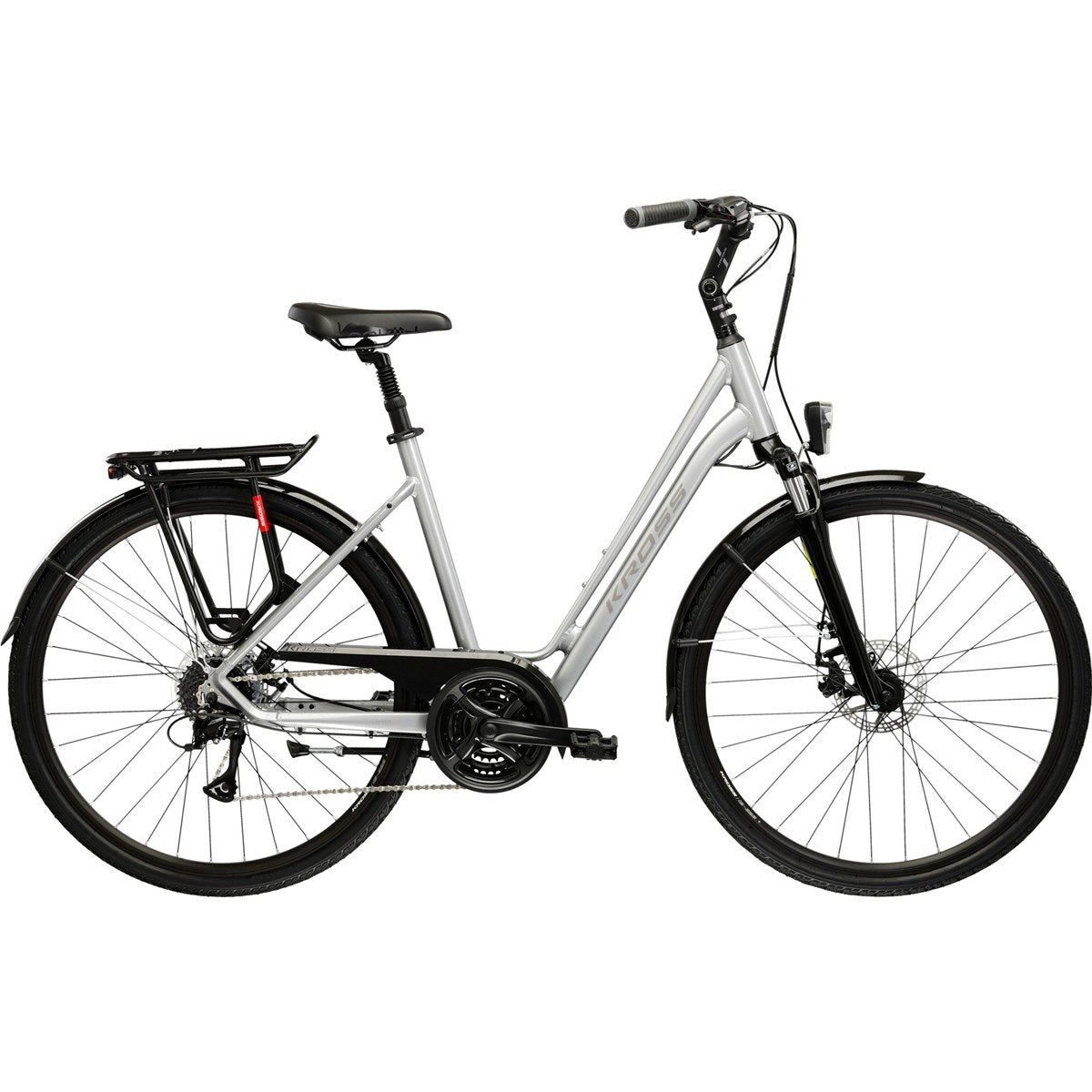 Cityhybrid Kross Sentio 3.0 Silver/Steel