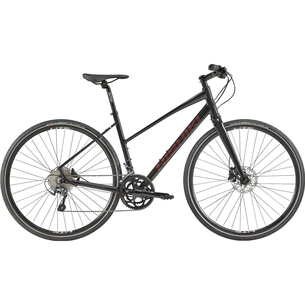 Cityhybrid Nishiki Pro SLD Dam black