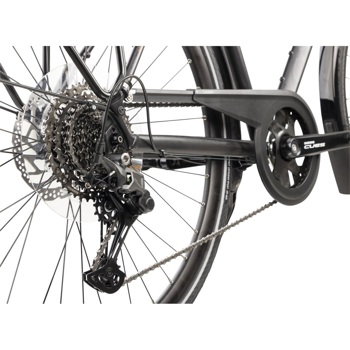 Crescent Holma Damcykel 10 Växlar Svart