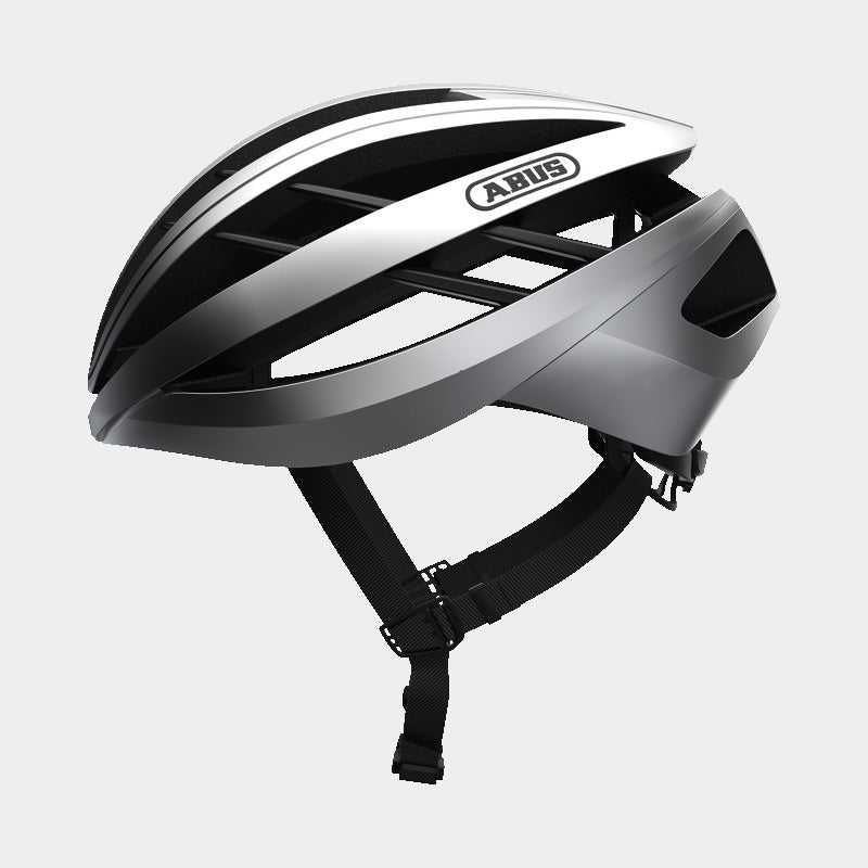 Cykelhjälm ABUS Aventor silver