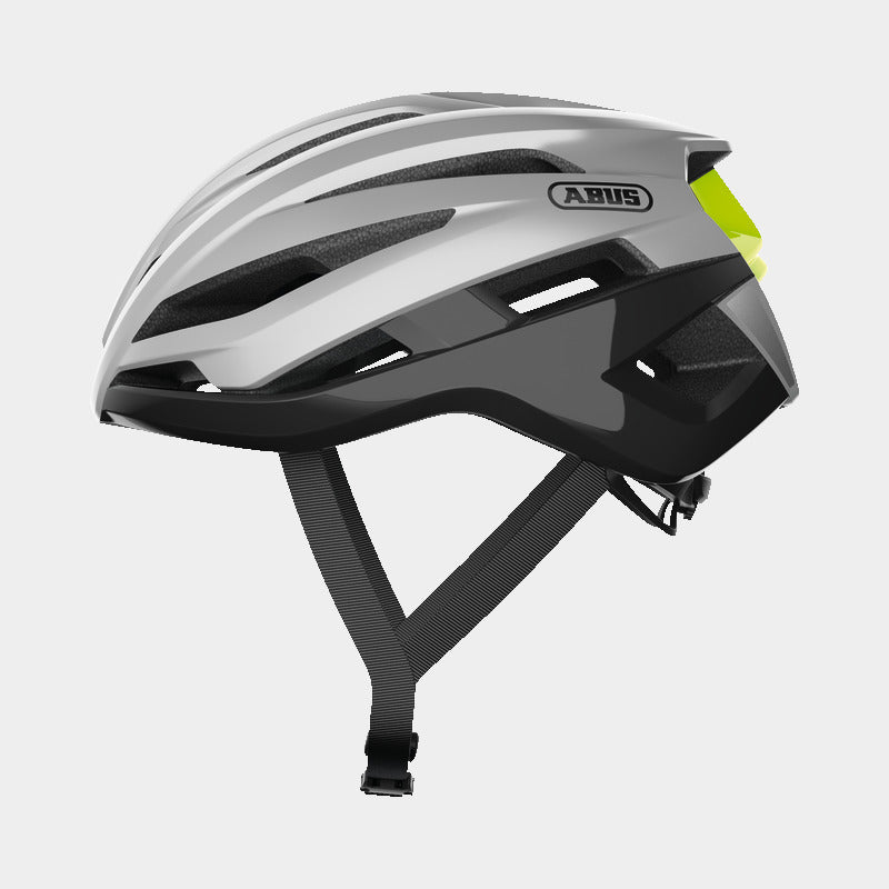 Cykelhjälm ABUS StormChaser silver