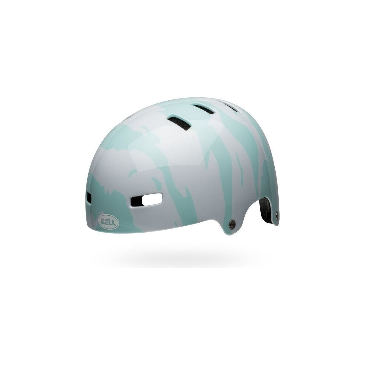 Cykelhjälm BELL SPAN Gloss White/Blue Ravine