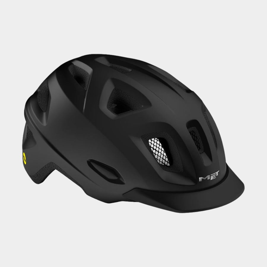 Cykelhjälm MET Mobilite MIPS Elcykel svart