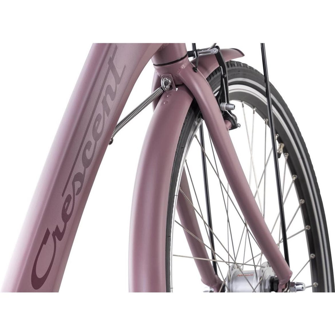 Damcykel Crescent Tove 28 Tum 7-Växlar Bordeaux