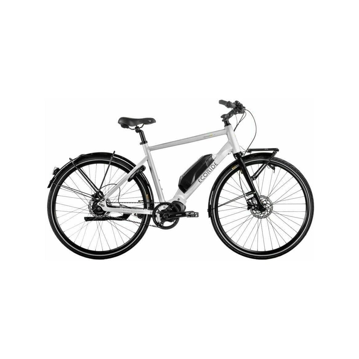 Ecoride Elcykel Tripper Hs Dlx M8 E6100White Blank Vit