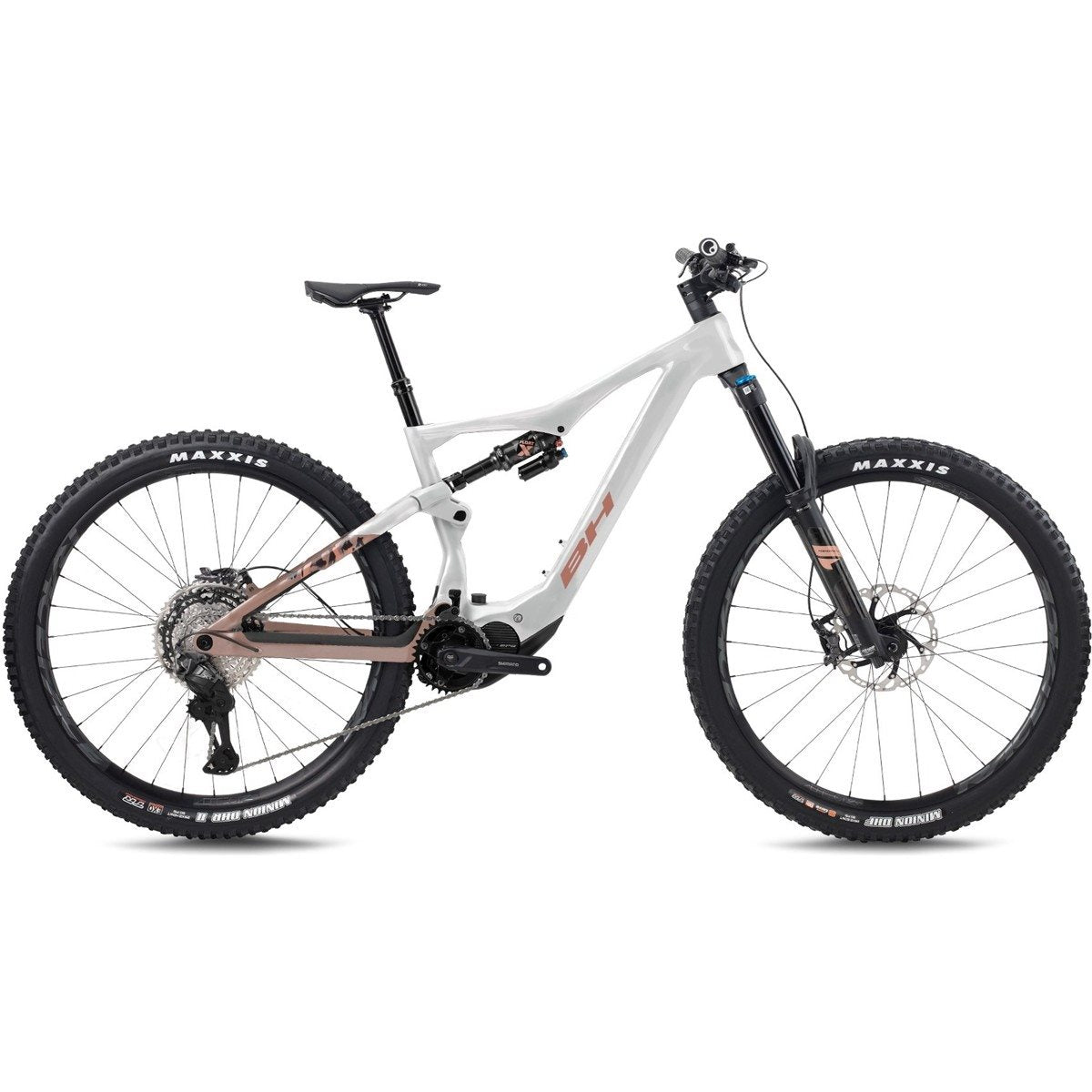 El MTB BH iLynx+ SL Enduro Carbon 9.7 Light Grey/Oxyde/Rose Gold