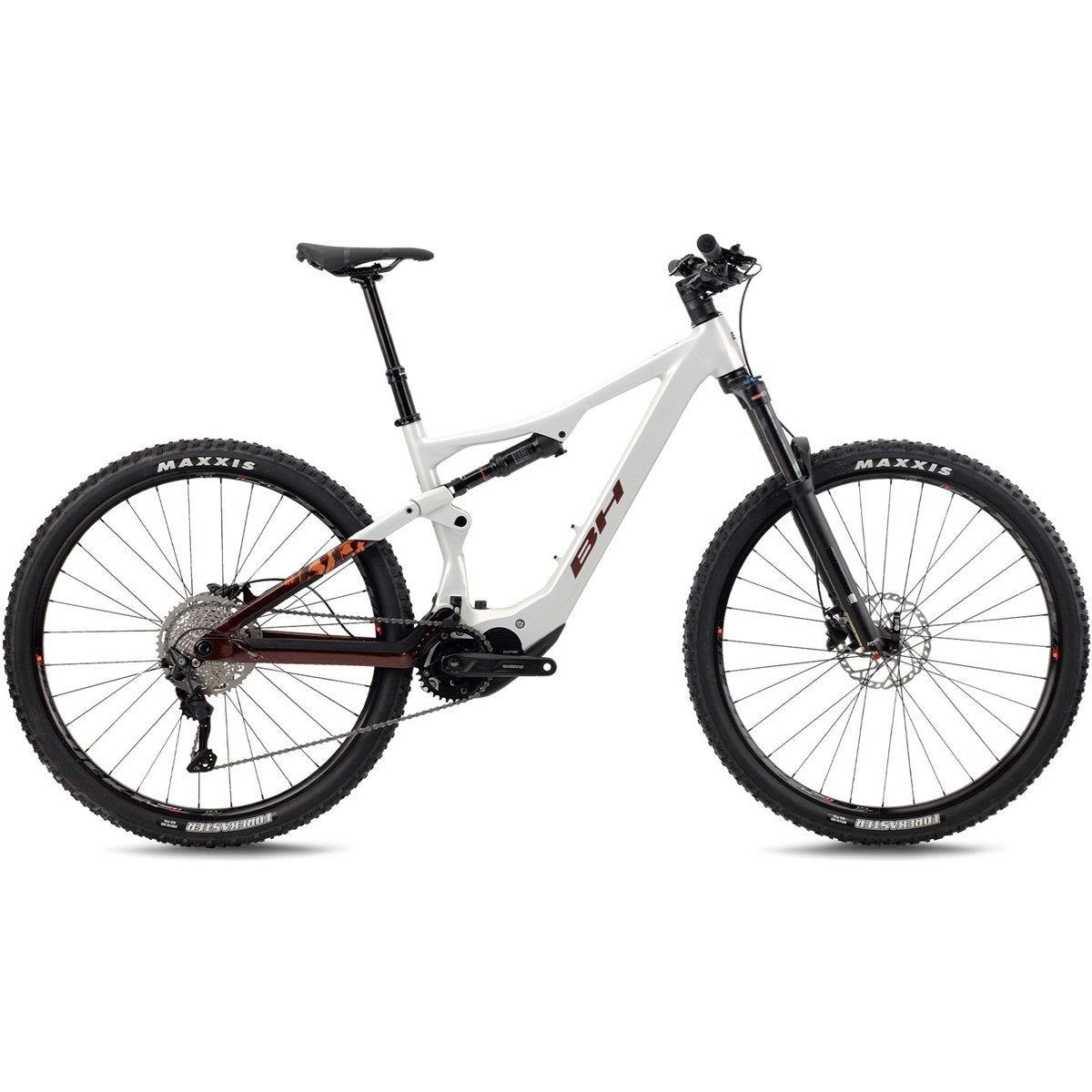El MTB BH iLynx+ SL Trail 7.9 White/Dark Brown/Oxyde