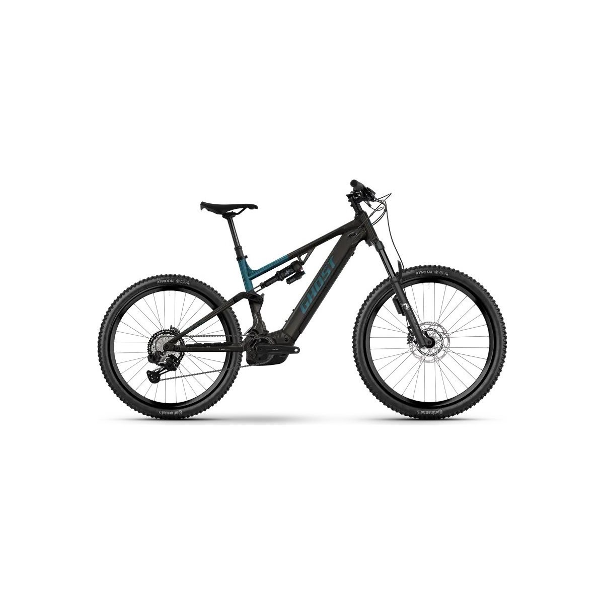 El MTB Ghost E-ASX ABS Shadowed Slate/Light Navy Blue