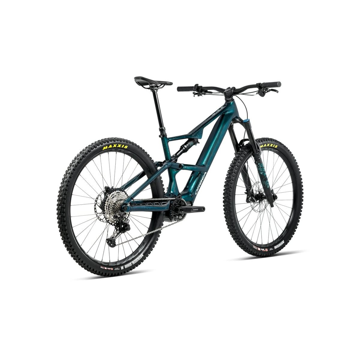 El MTB Orbea Rise LT H10 630Wh Escape Green/Splash Ice Green