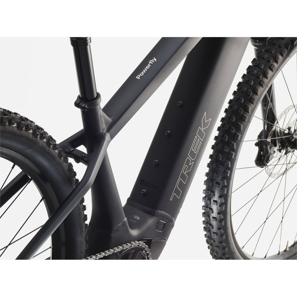 El MTB Trek Powerfly+ 6 Gen 5 800Wh Dark Star/Supernova