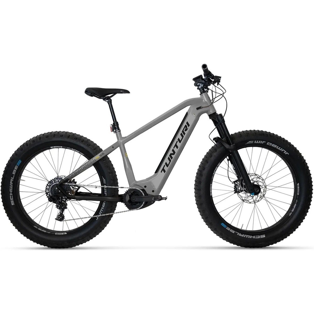 El MTB Tunturi E-Max EBF 600 Slate Gray/Black/Gold
