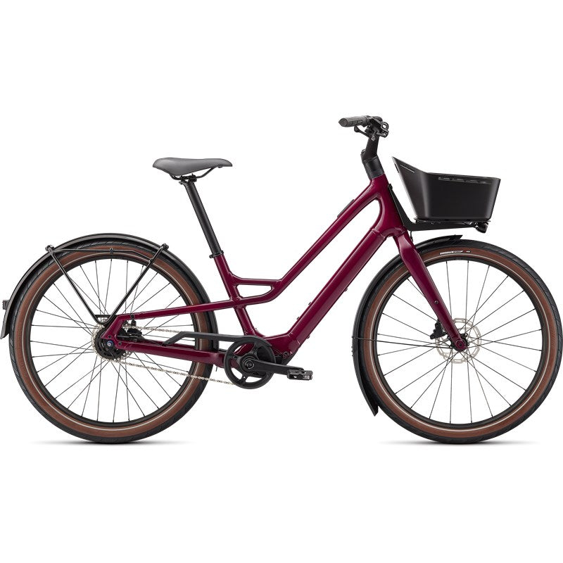 Elcykel Como SL 4.0Raspberry / Transparent