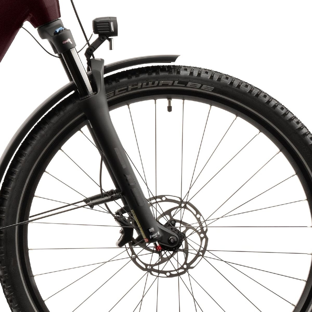 Elcykel Corratec E-Power MTC CX6 Wave Red-Brown/Dark Blue/Dark Silver
