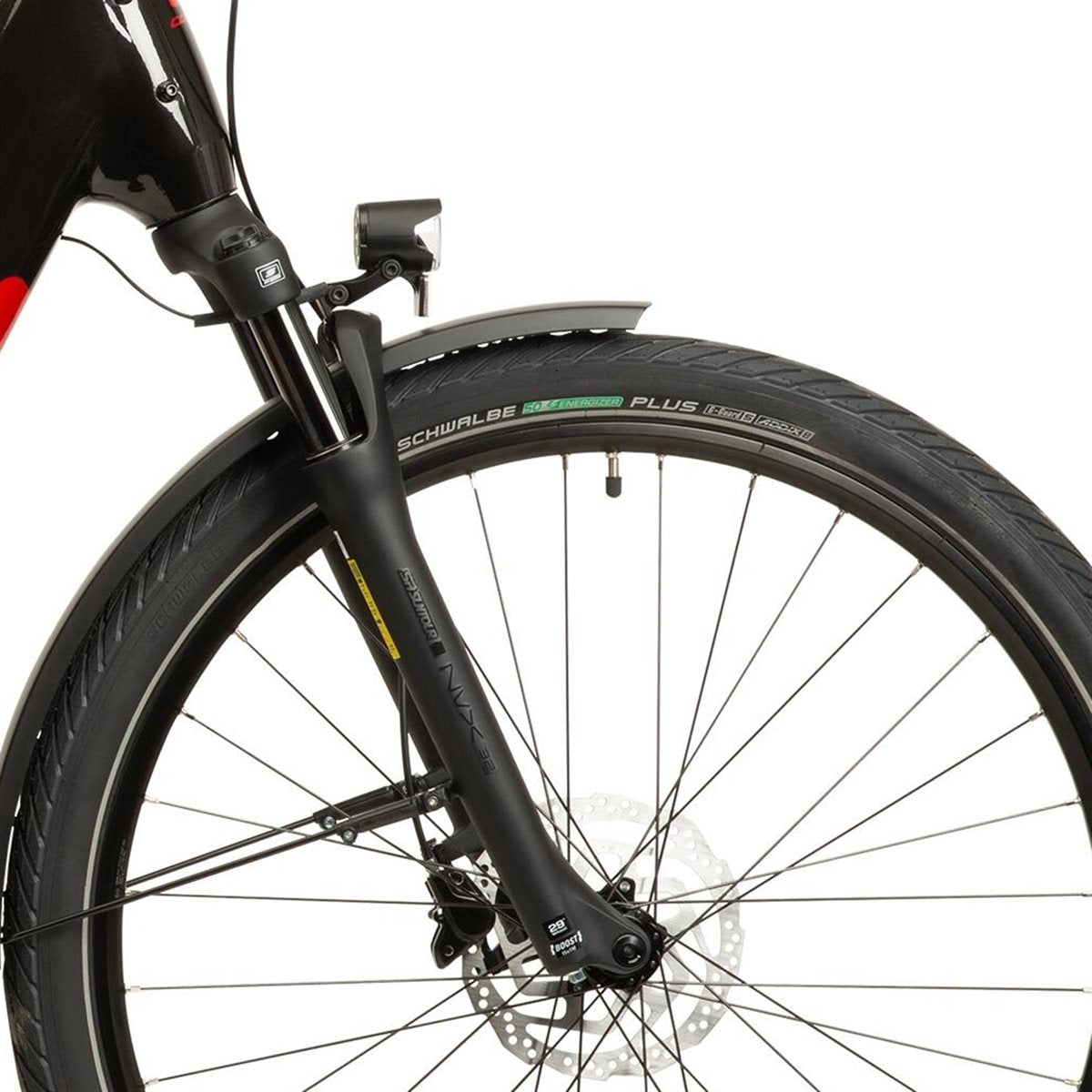 Elcykel Corratec E-Power Trekking 28 CX6 Wave Black/Red
