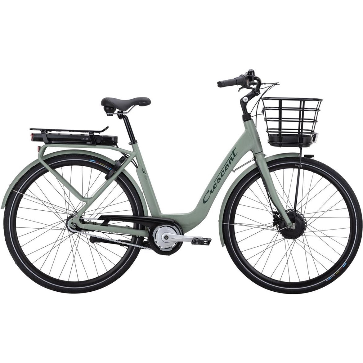 Elcykel Crescent Elina Grön